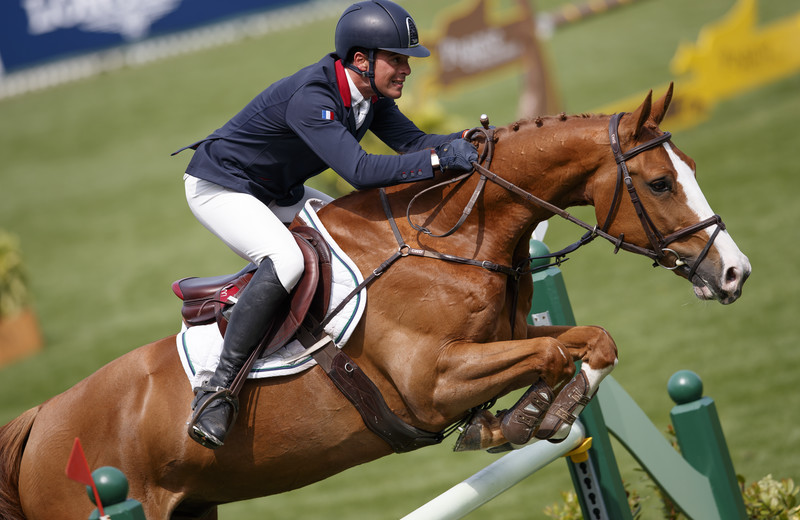 CHOPIN DES HAYETTES (Radco d’Houtveld/Nimmerdor – fokker: Haras des Hayettes à F-08600 Givet) & Emeric George (c) Dirk Caremans