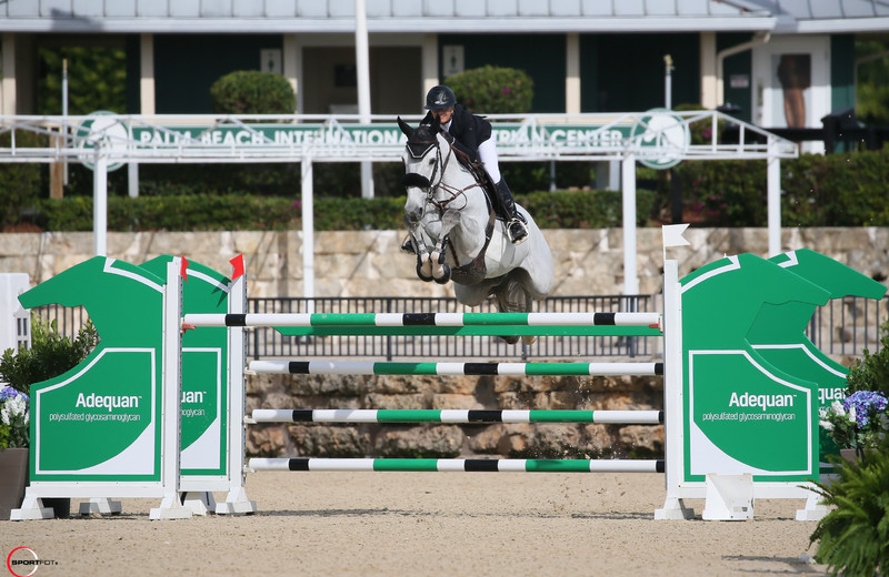 Erynn Ballard en Walter White, geboren als FAYERBAL DU RONCHY (Baloubet du Rouet x Bon Ami) (Sportfot)