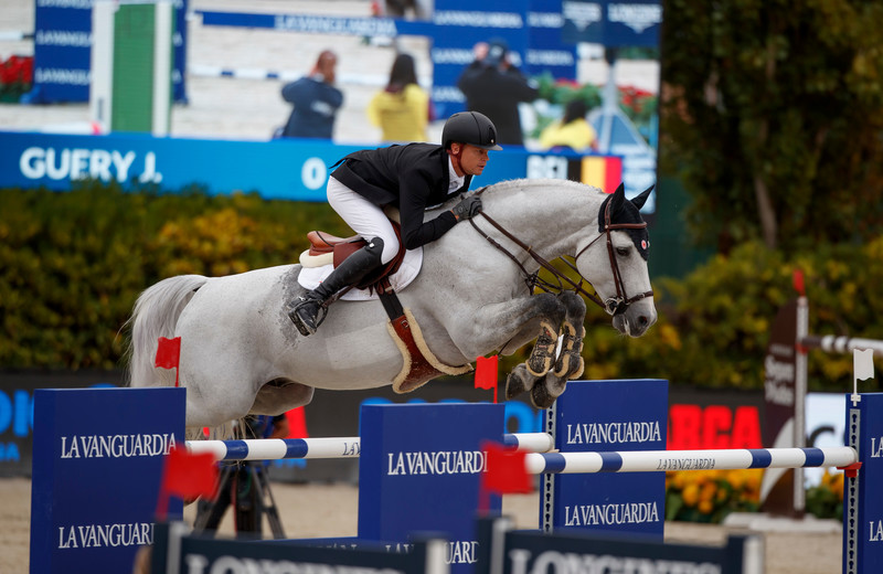 GARFIELD DE TIJI DES TEMPLIERS (Quasimodo Z/Goldspring de Lauzelle) & Jérôme Guéry (c) Dirk Caremans