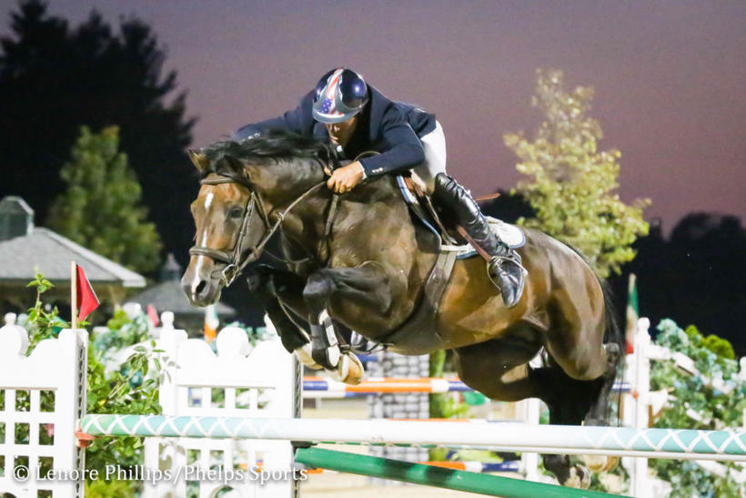 AMMERETTO (Numero uno/Goodtimes), SBS gekeurd, gereden door David Beisel (foto (c) Lenore Phillips-Phelps Sports)