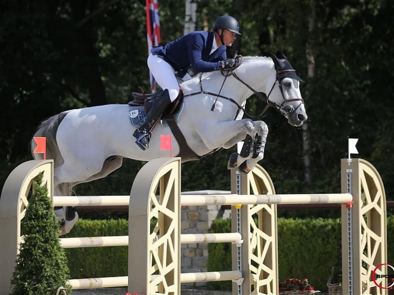 François Mathy Jr. en CASANOVA DE L’HERSE zegevierden over 1m40 op CSI2* Valkenswaard(NED)