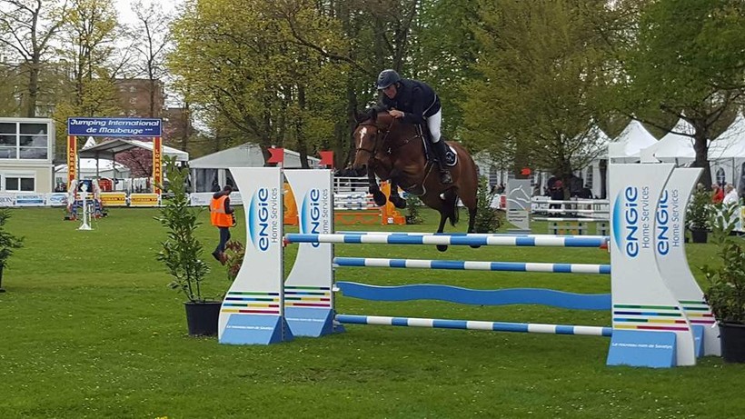 DAISY DU GRAND MOUSTIER E.O. (Quaser de l’Ile x Fidji du Fleury) in 2016, Maubeuge (A. Richard)