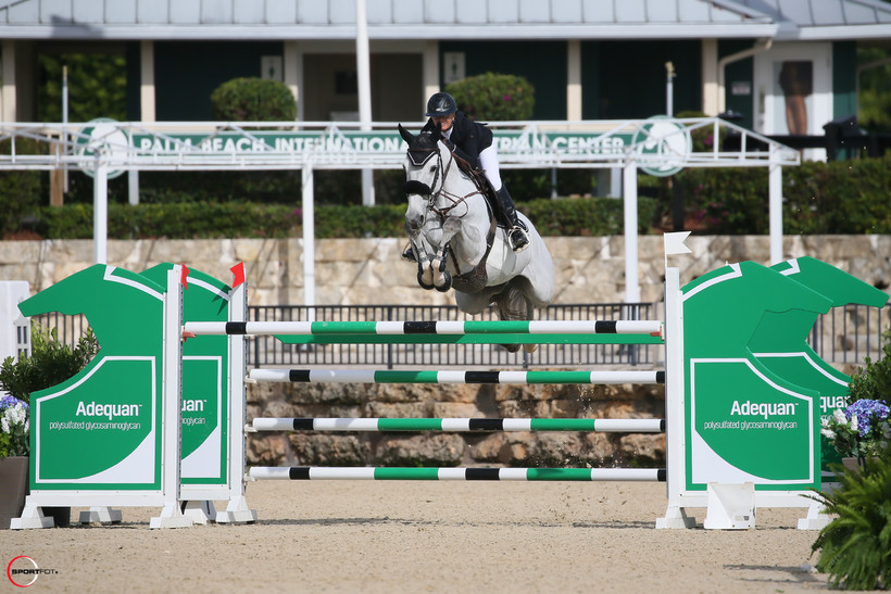 Erynn Ballard en Walter White, geboren als FAYERBAL DU RONCHY (Baloubet du Rouet x Bon Ami) (Sportfot)