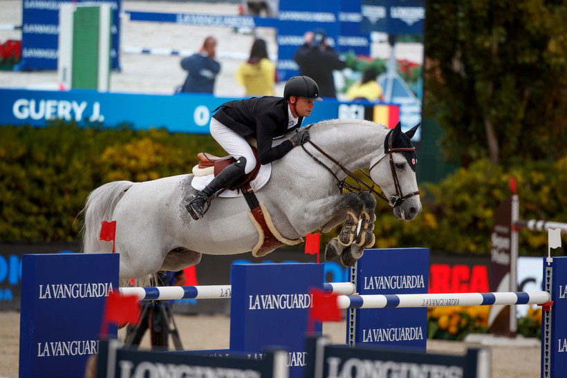 GARFIELD DE TIJI DES TEMPLIERS (Quasimodo Z/Goldspring de Lauzelle) & Jérôme Guéry (c) Dirk Caremans