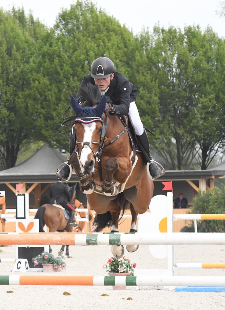 GEORGE ALEXANDER in maart 2019 op de Etrea Horse Show in Busto Arsizio (Stefano Sacchi Team)