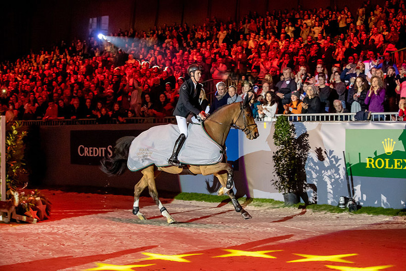 Sanctos en Scott Brash (© Dirk Caremans)