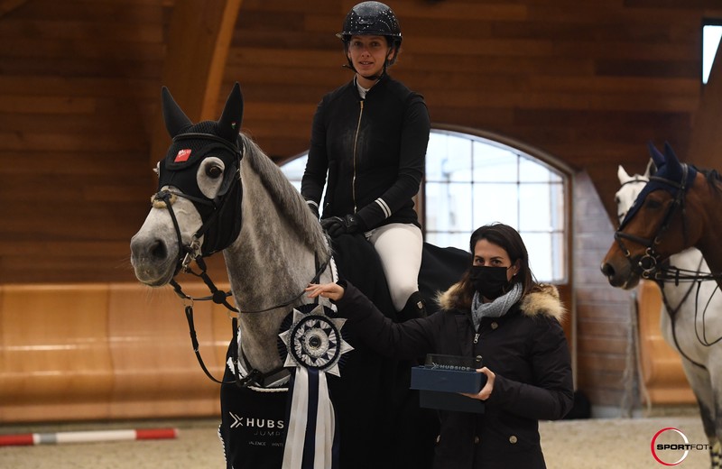 Mégane Moissonnier bevestigde in de GP op CSI2* Valence met de Elite Obstacle-merrie GALILEE (Clintissimo x Fidji du Fleuri) (Sportfot – Hubside Jumping)