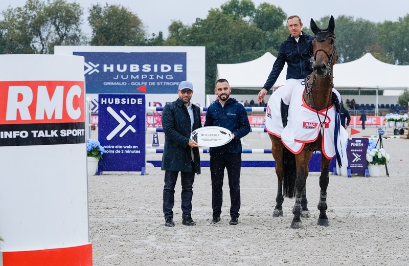 Ryk Emeryck en INOUI DU SEIGNEUR (Jenson van't Meulenhof x Aganix du Seigneur) (foto: Hubside Jumping)