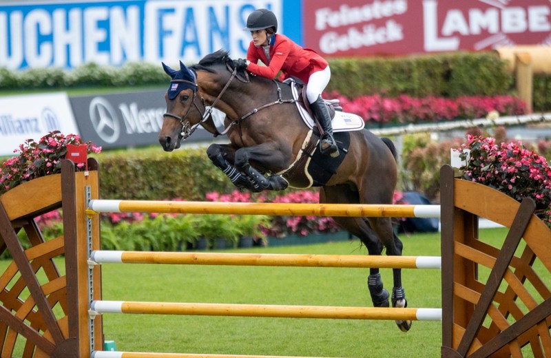 Springsteen Jessica en DON JUAN VAN DE DONKHOEVE 15-09-21 CHIO Aachen (foto: Dirk Caremans)