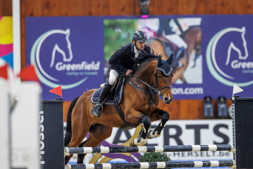LINKIN PARK G&G en Gert Geeroms, Lannoo Belgian Stallion Competition, Azelhof 2022 (Dirk Caremans)